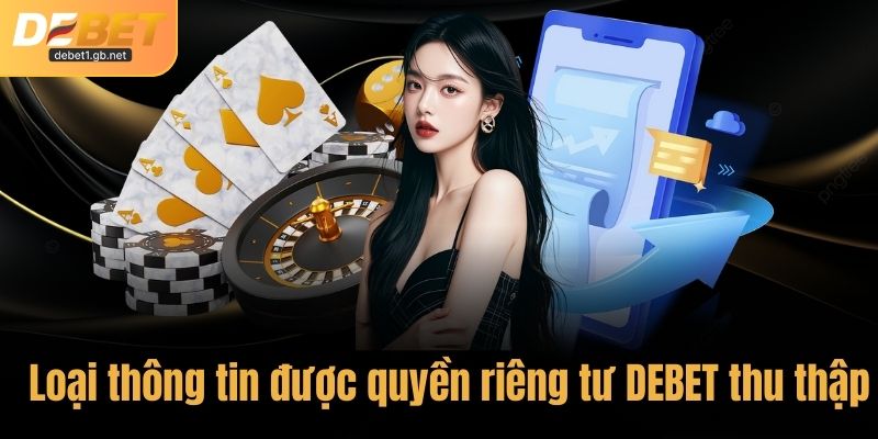 Loại thông tin được quyền riêng tư DEBET thu thập